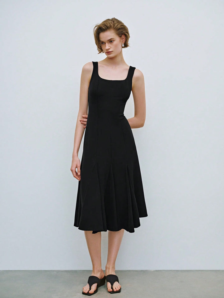 Rochie midi SHEIN, negru