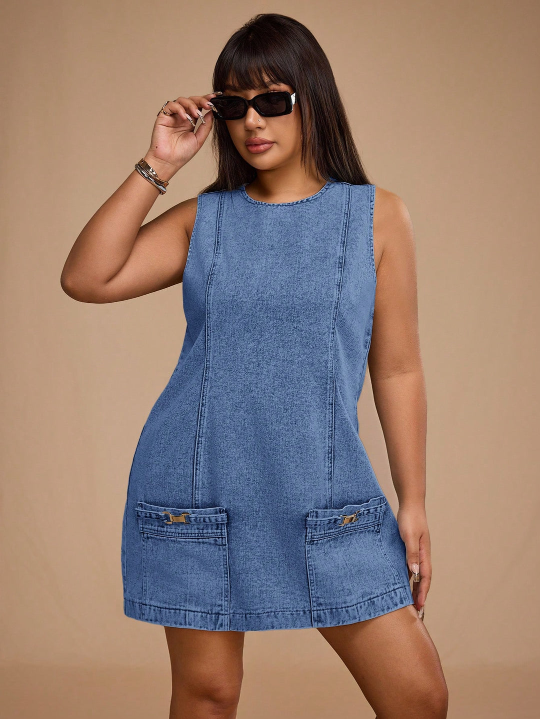 Rochie mini SHEIN, albastru