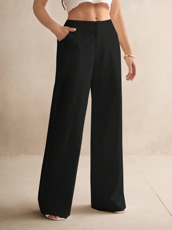 Pantaloni SHEIN, negru