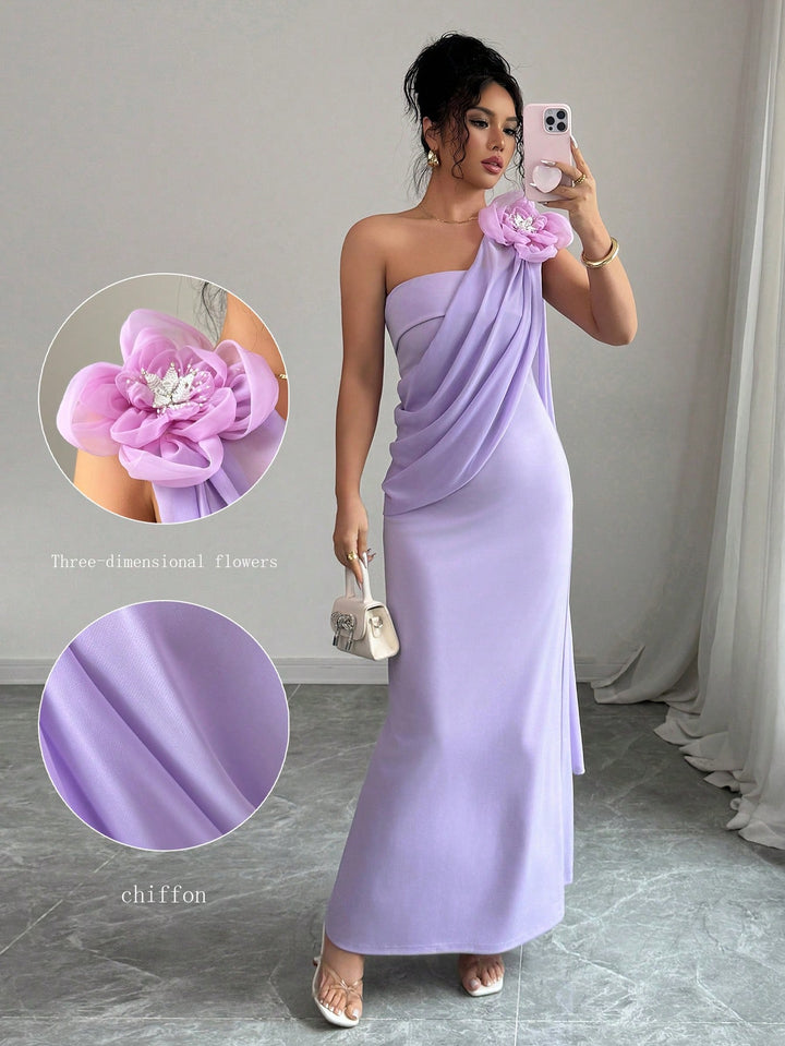 Rochie maxi SHEIN, mov