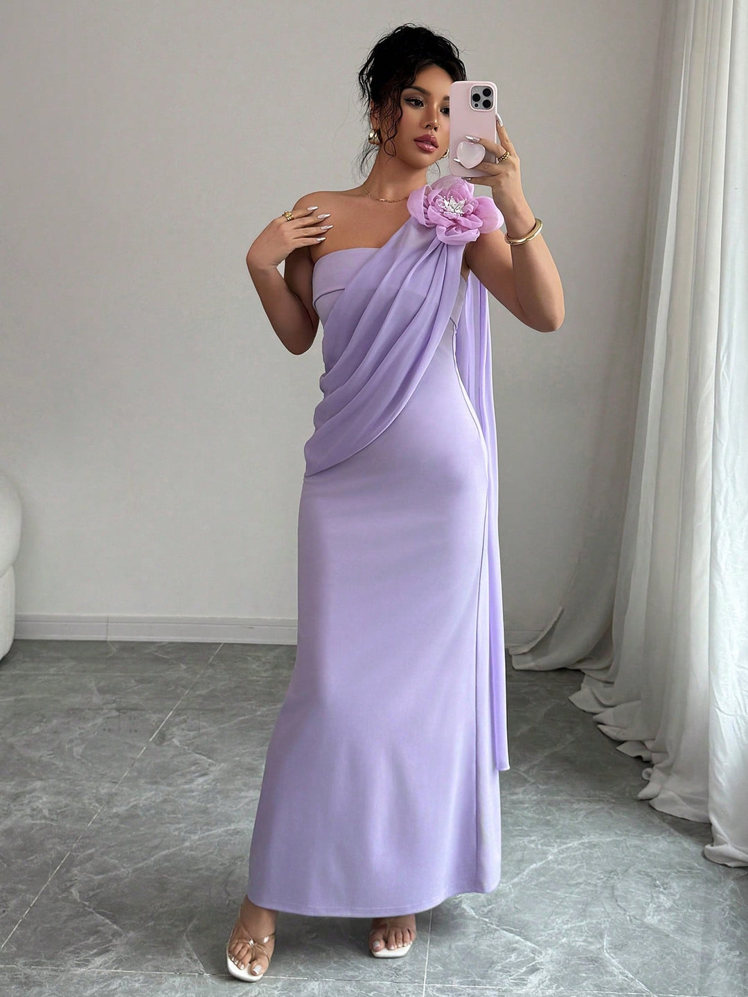 Rochie maxi SHEIN, mov