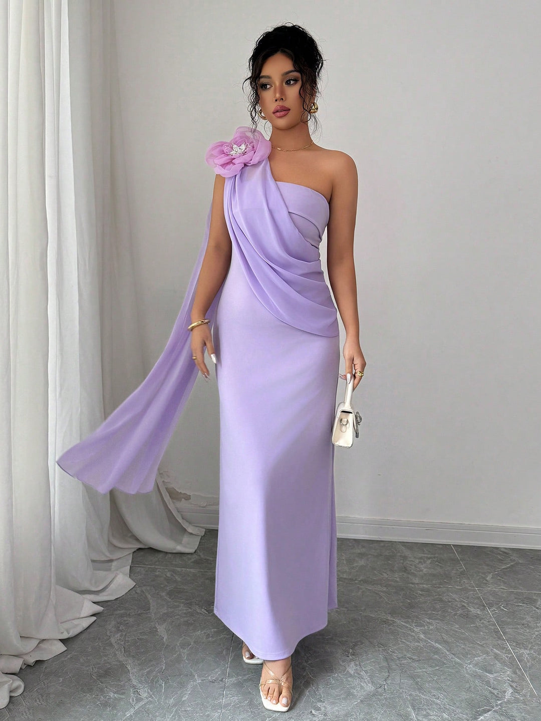 Rochie maxi SHEIN, mov
