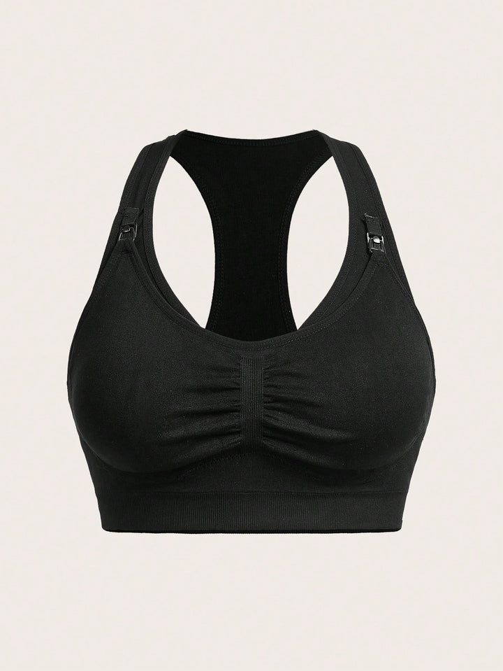 Bustieră sport SHEIN, negru