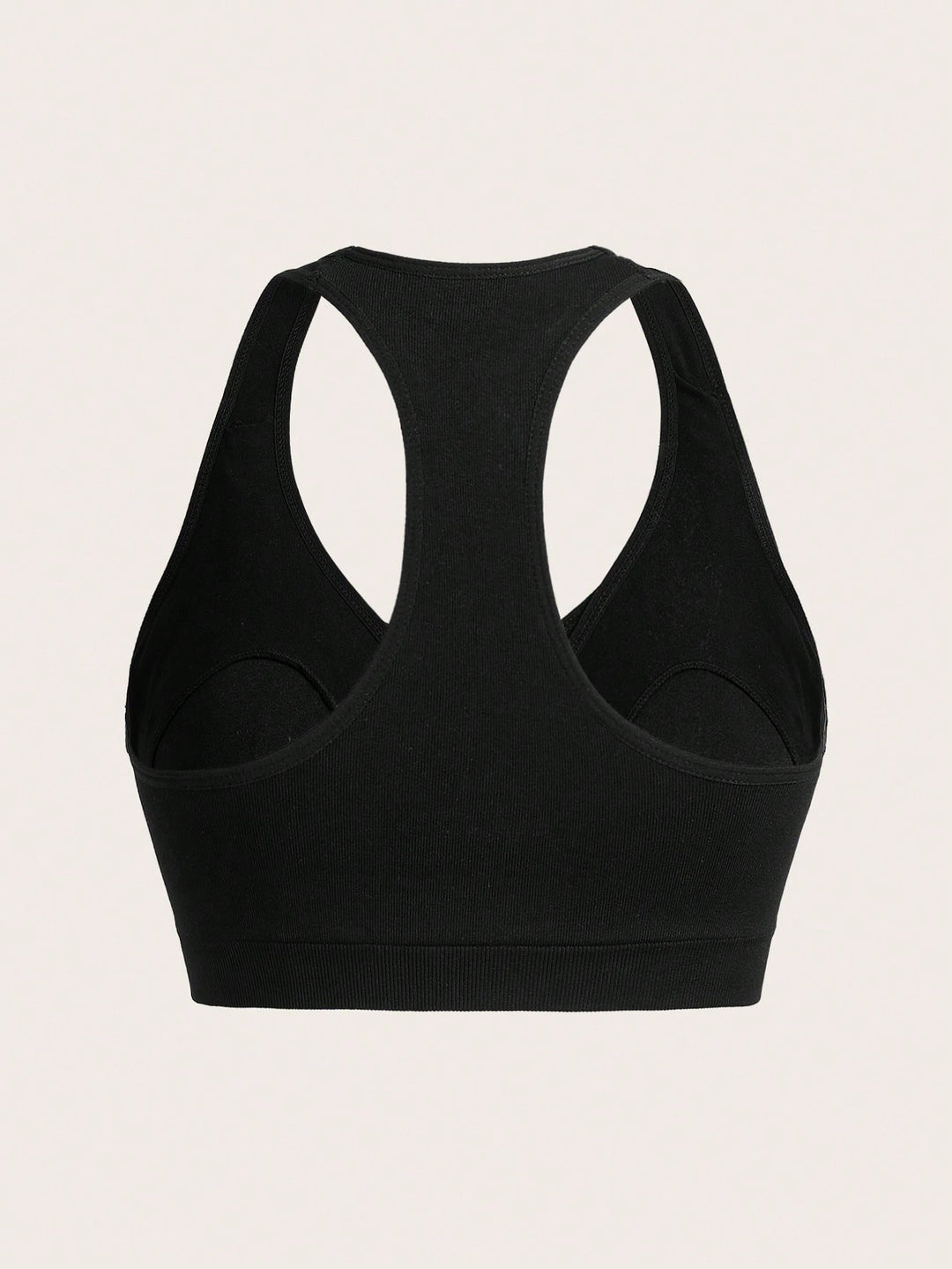 Bustieră sport SHEIN, negru