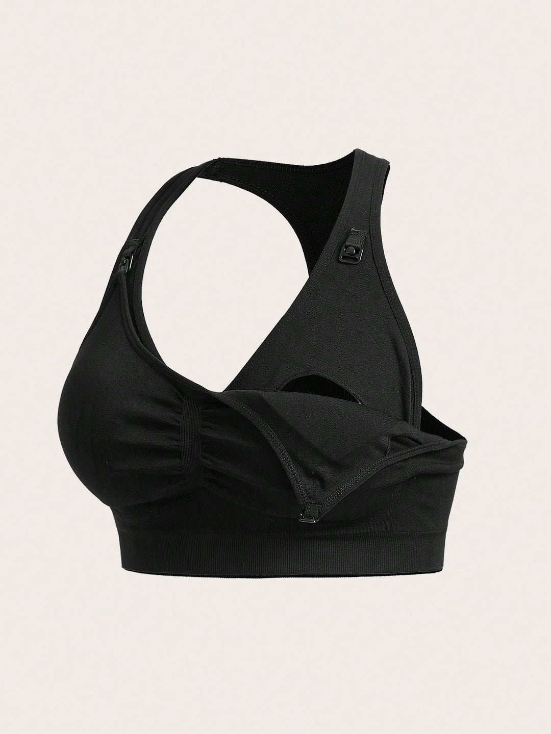 Bustieră sport SHEIN, negru