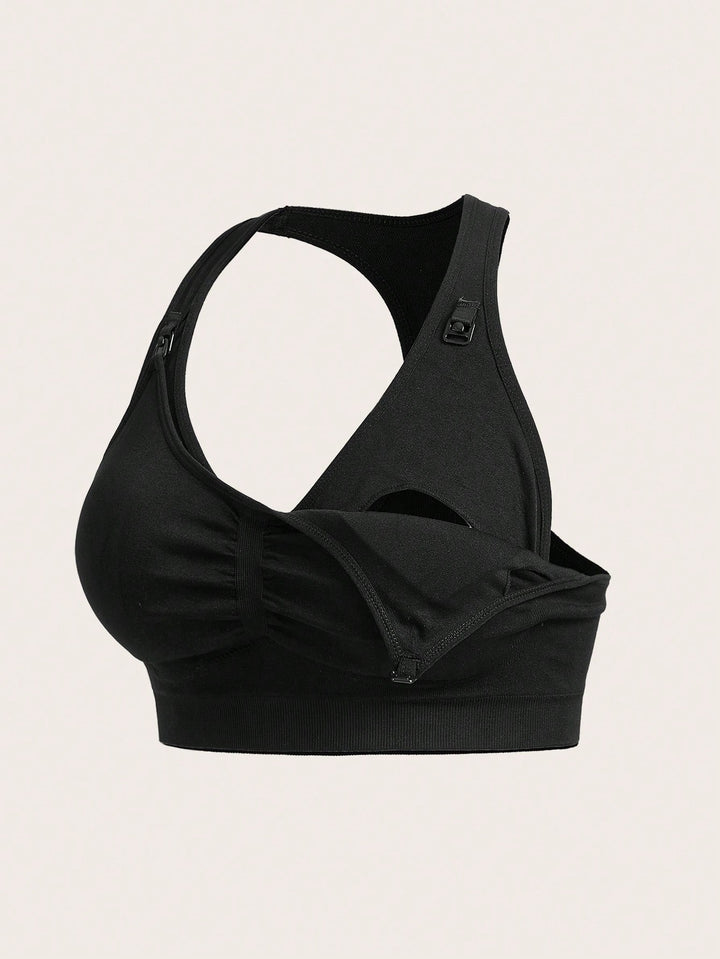 Bustieră sport SHEIN, negru