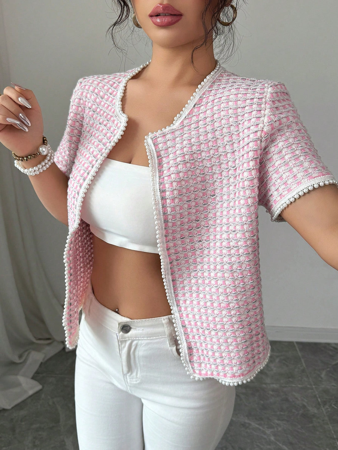Cardigan SHEIN, roz