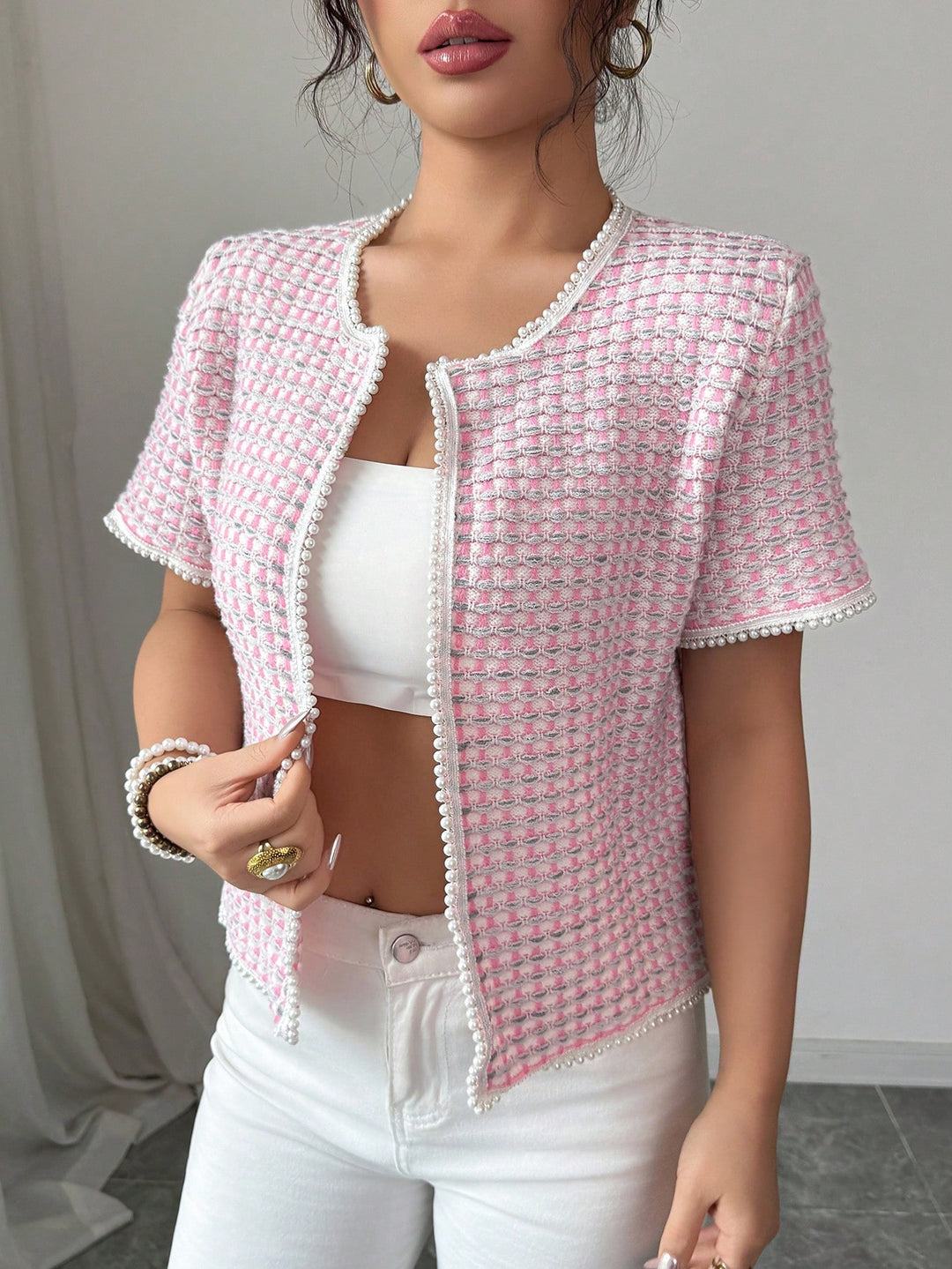 Cardigan SHEIN, roz