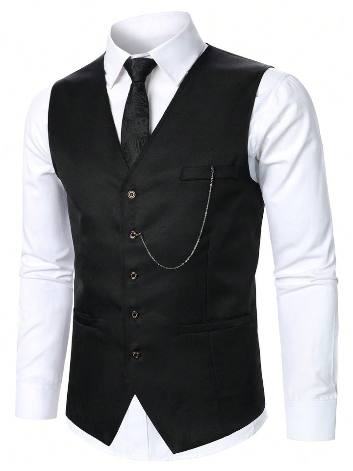 Vestă SHEIN, negru