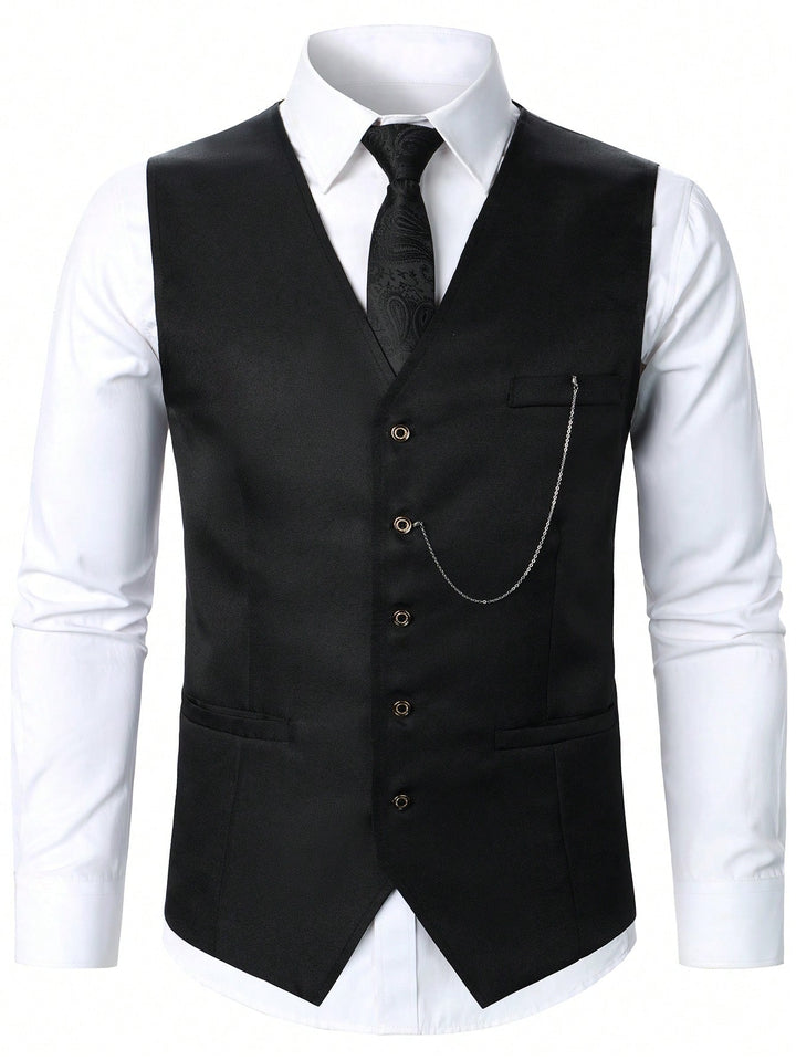 Vestă SHEIN, negru