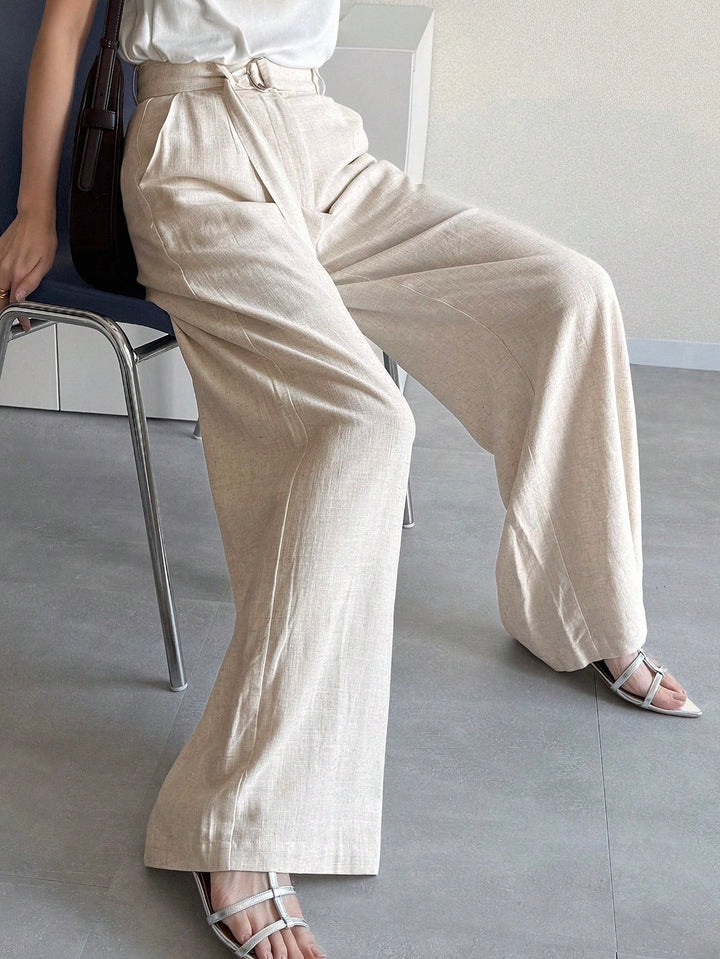 Pantaloni SHEIN, portocaliu
