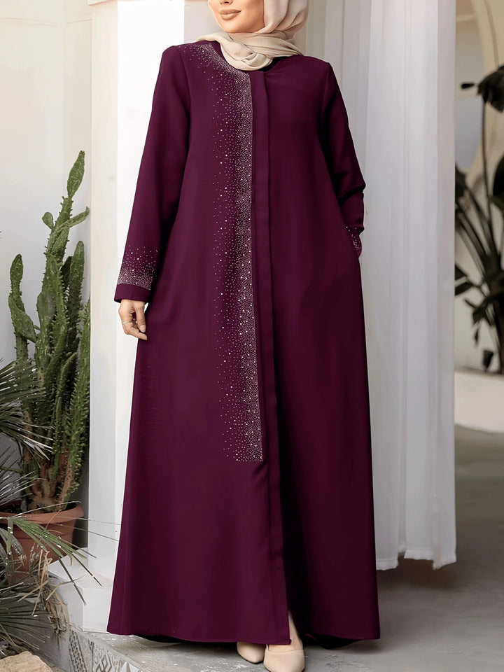 Rochie maxi SHEIN, vișiniu