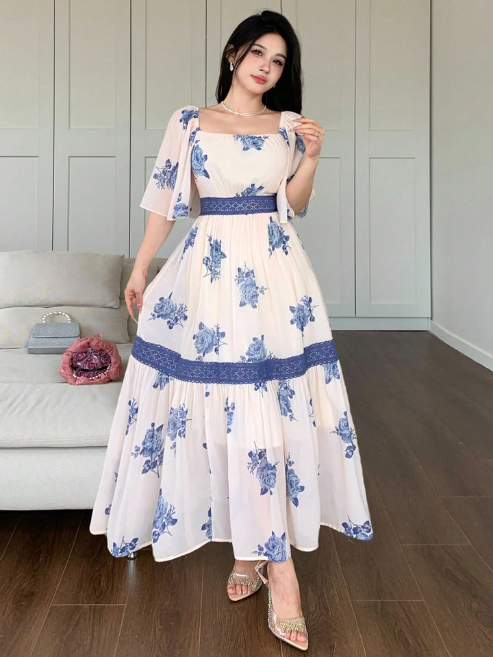 Rochie midi SHEIN, mix culori