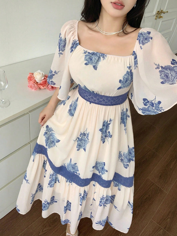 Rochie maxi SHEIN, alb