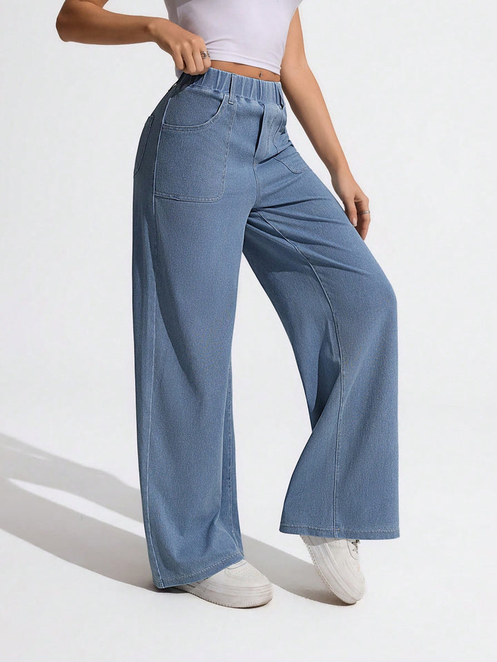 Jeans SHEIN, albastru