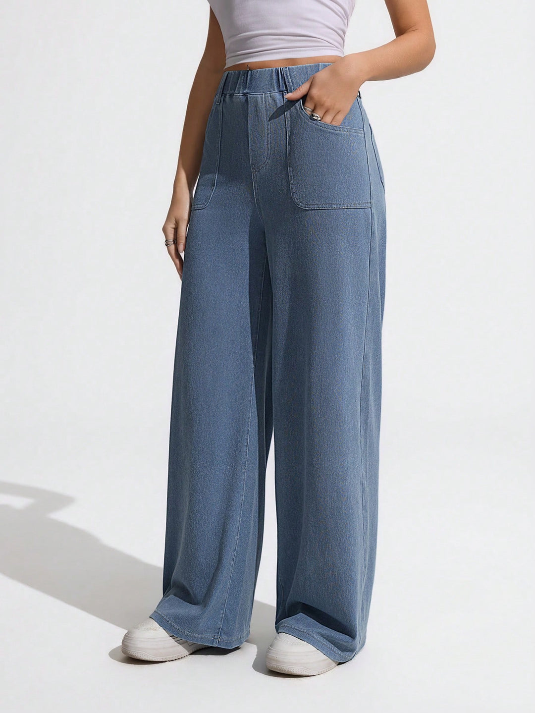 Jeans SHEIN, albastru