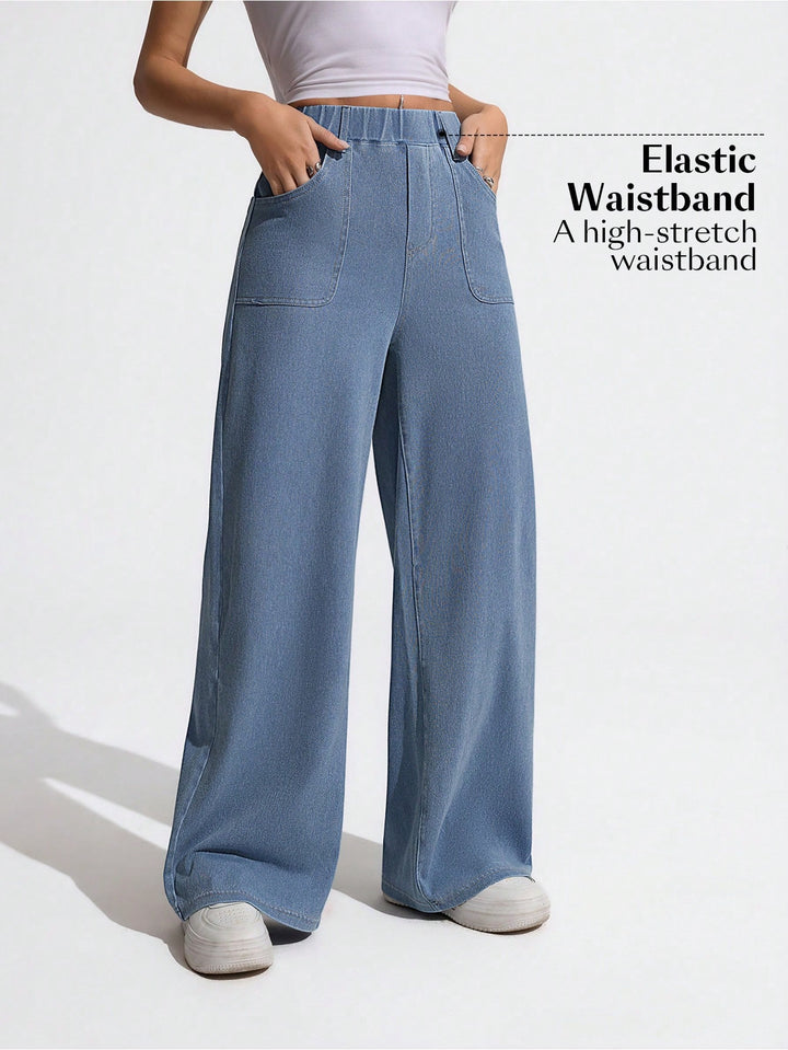 Jeans SHEIN, albastru