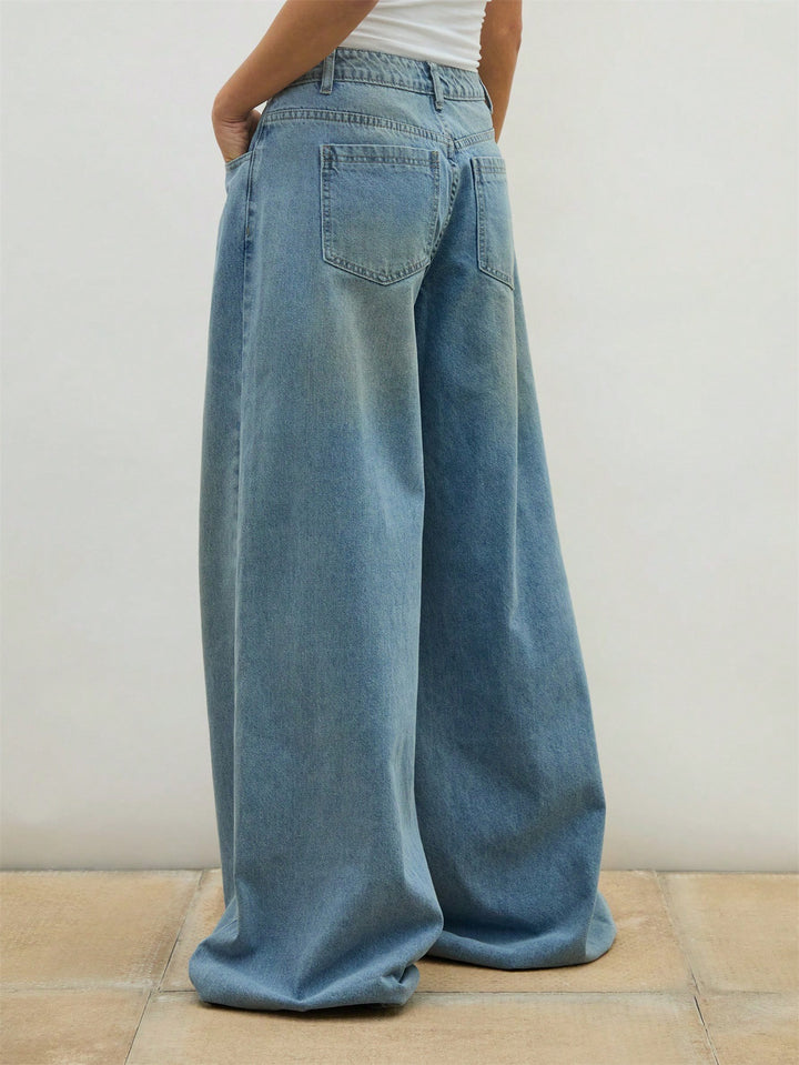 Jeans SHEIN, albastru