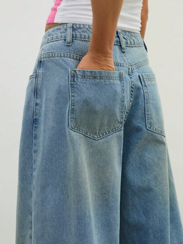 Jeans SHEIN, albastru