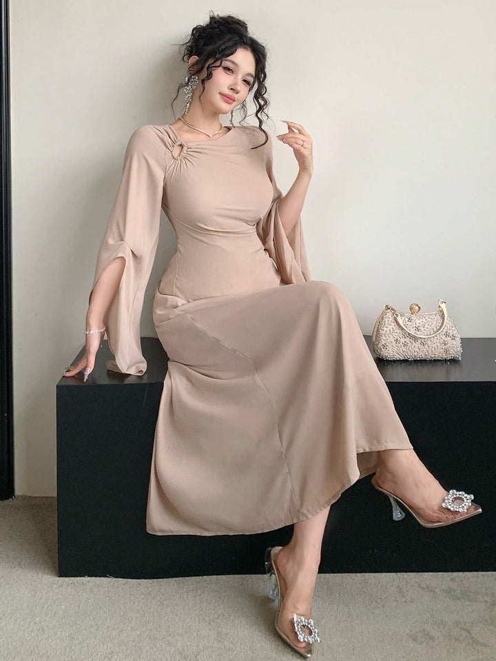 Rochie maxi SHEIN, roz