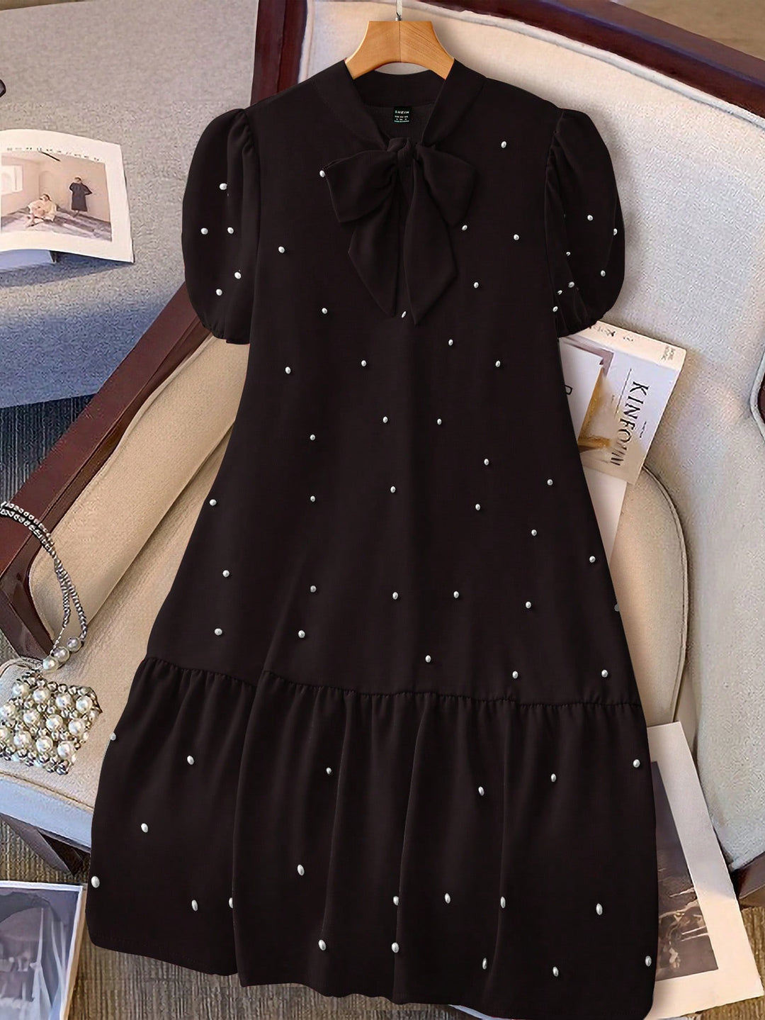 Rochie scurtă SHEIN, negru