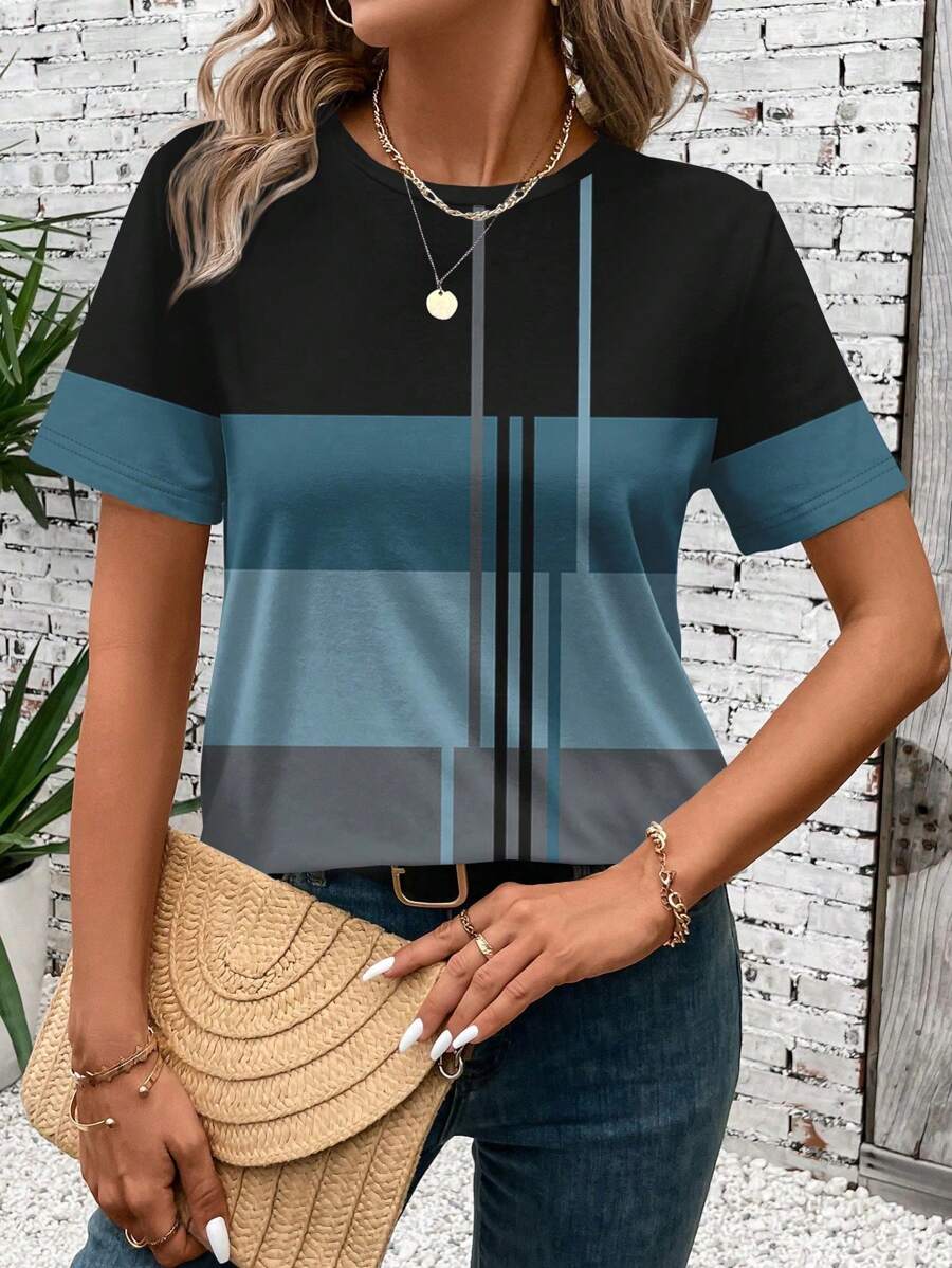 Tricou SHEIN, mix culori