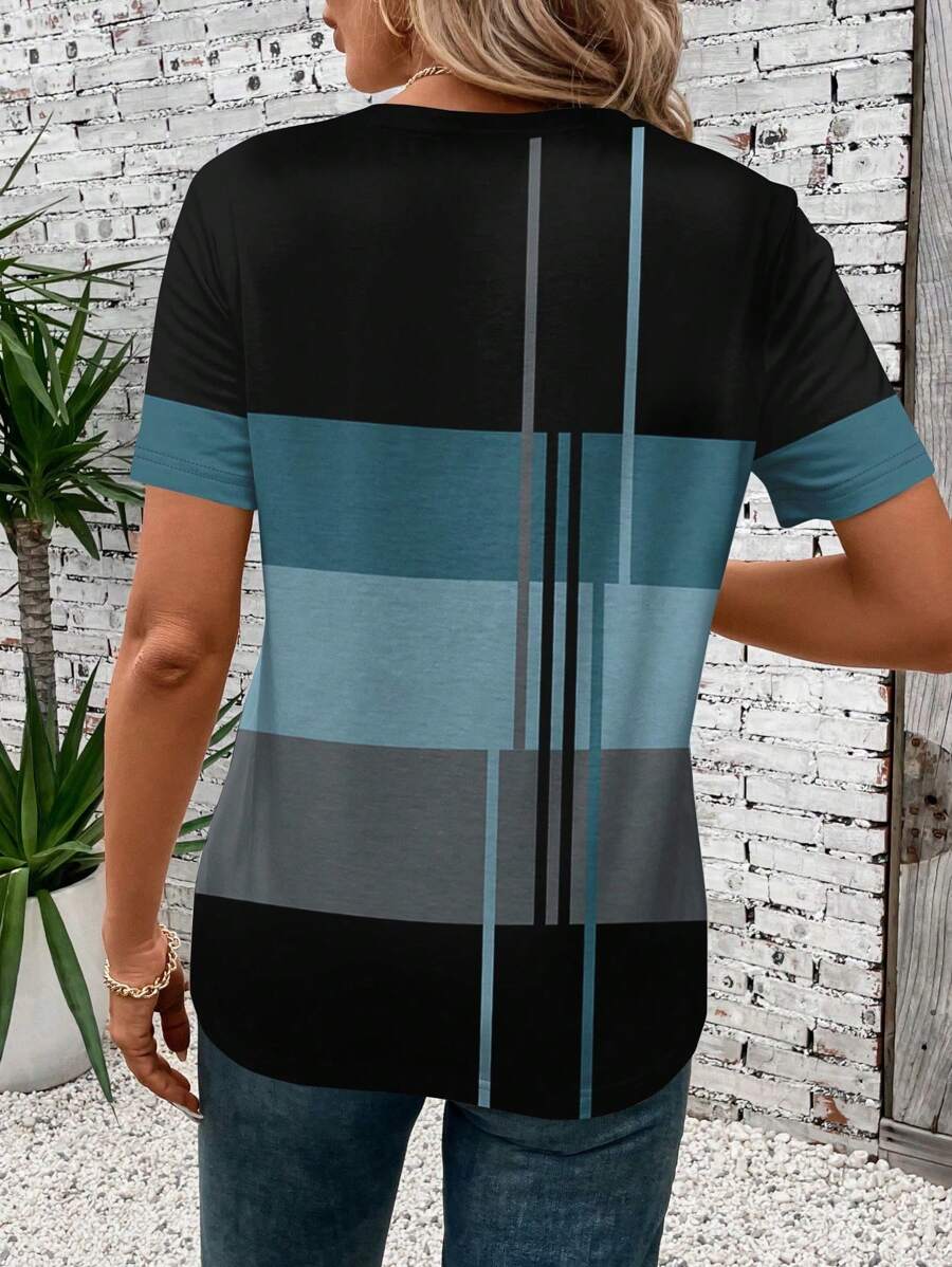 Tricou SHEIN, mix culori