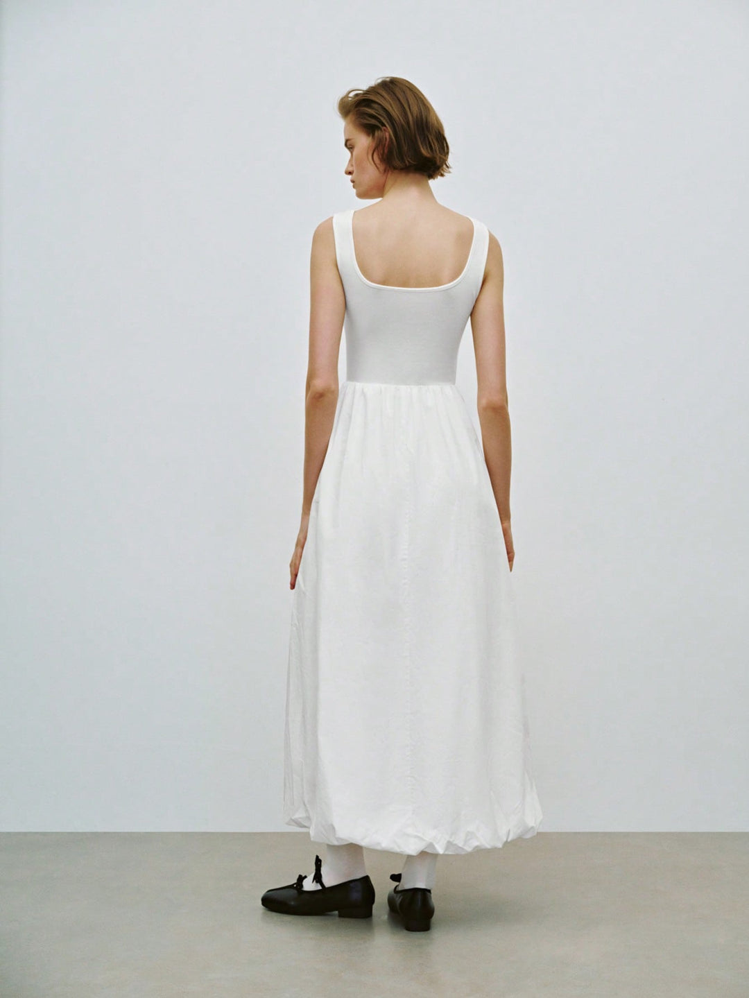 SHEIN maxi ruha, fehér