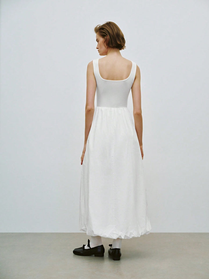 SHEIN maxi ruha, fehér
