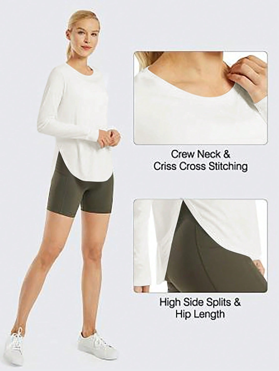 Tricou SHEIN, crem