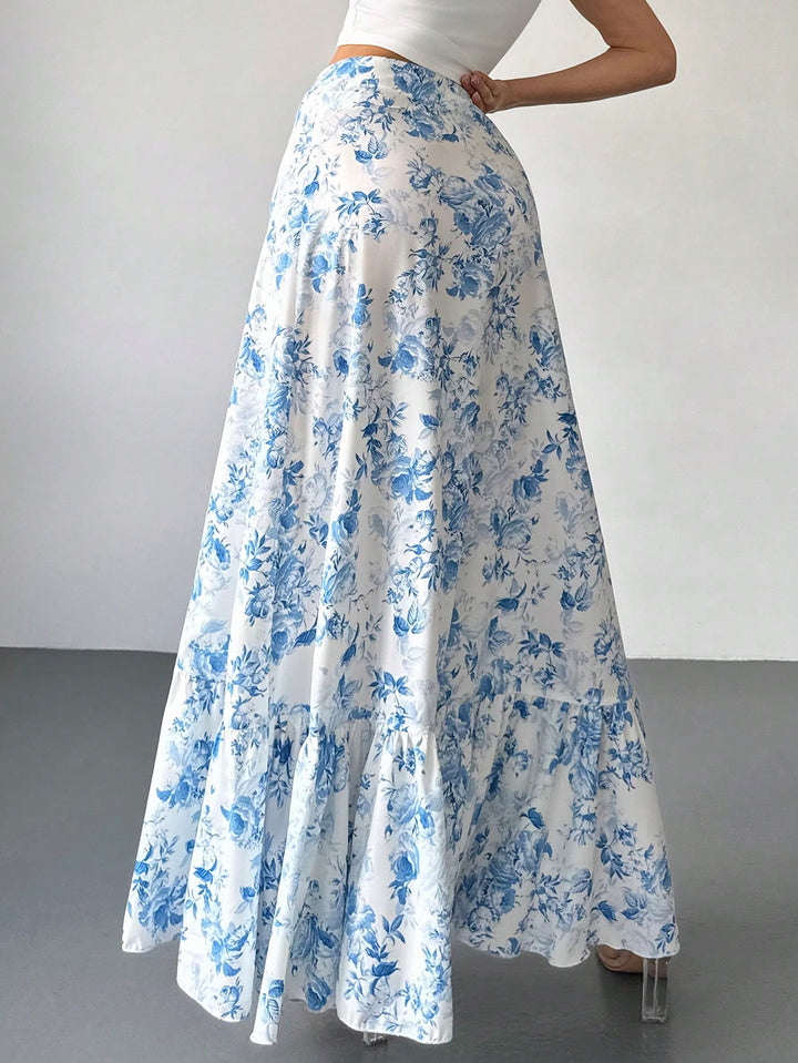 Fustă maxi Shein, mix culori