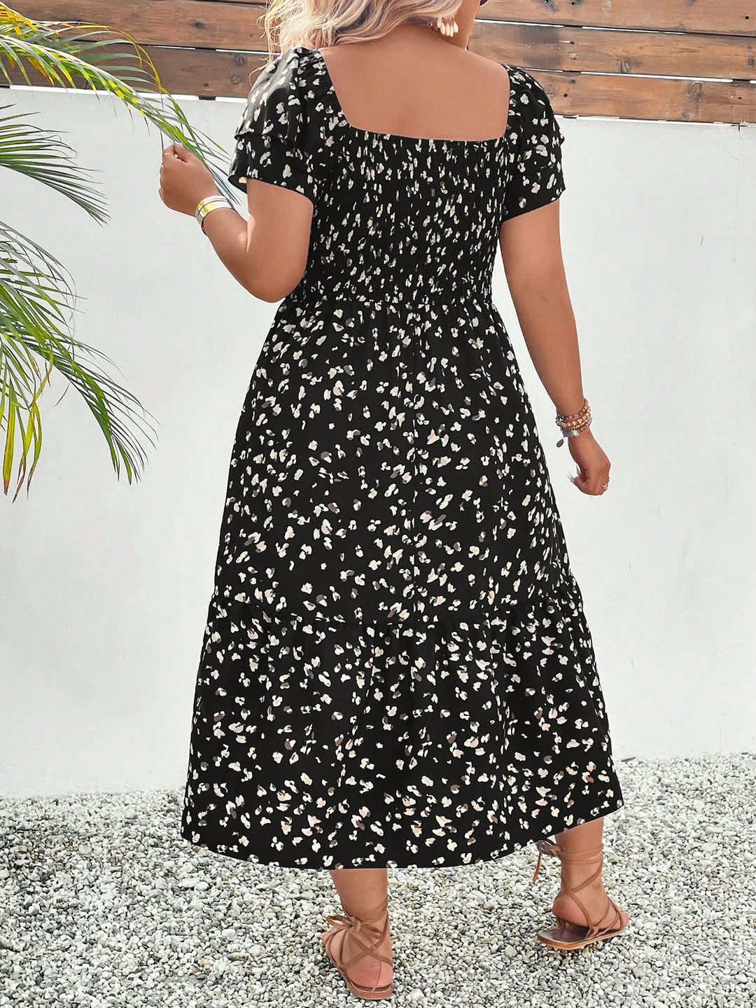 Rochie maxi SHEIN, negru