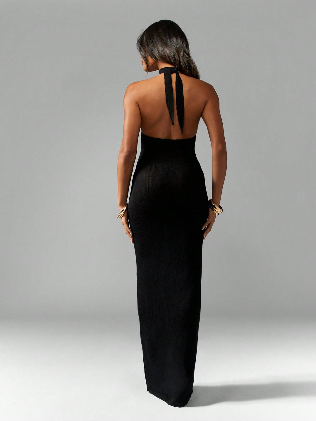 Rochie maxi SHEIN, negru