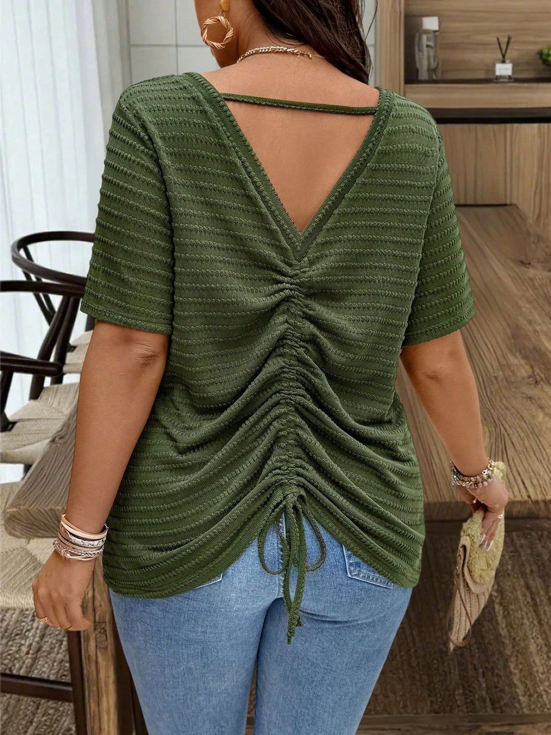 Tricou SHEIN, verde