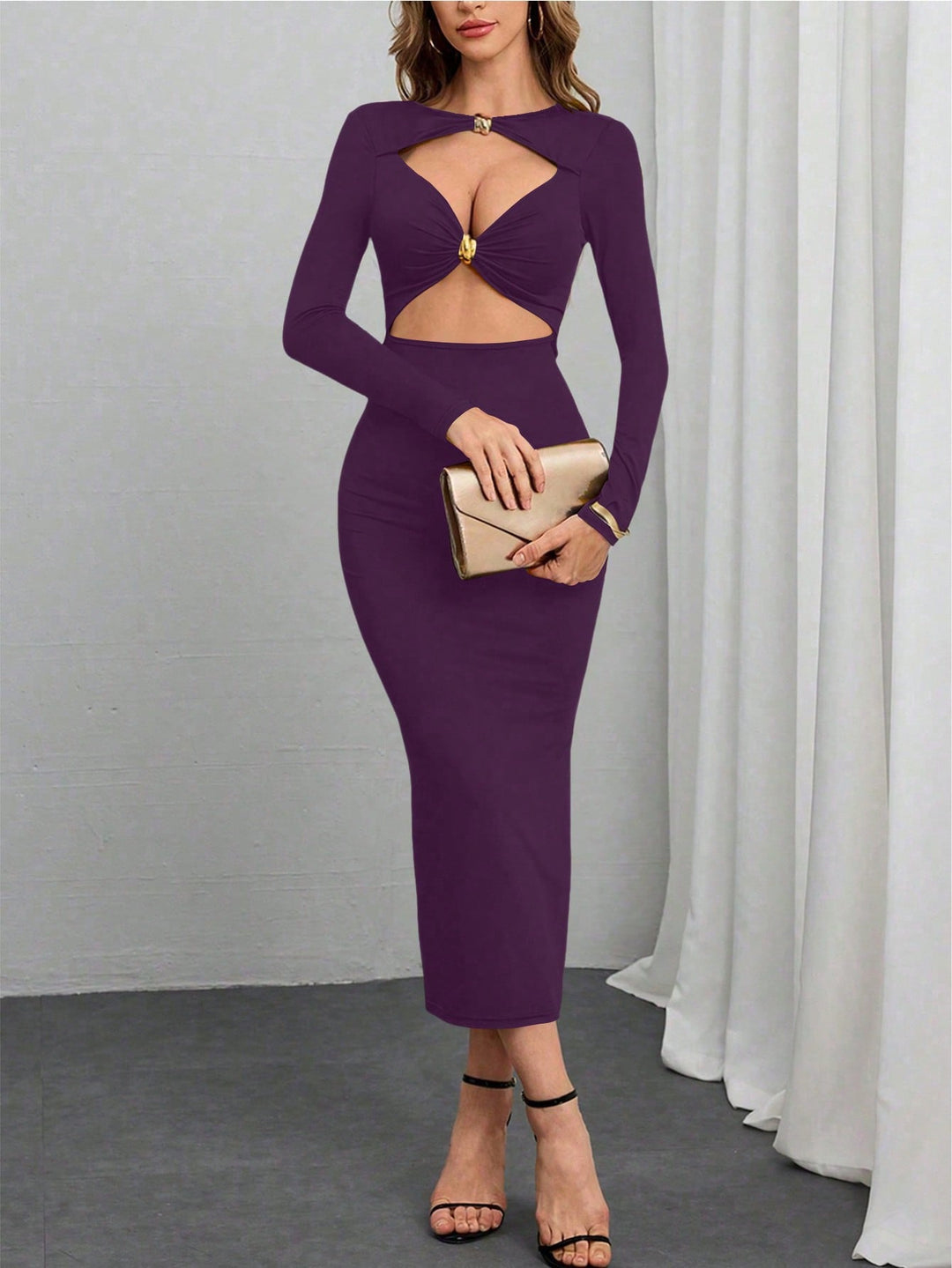 Rochie maxi SHEIN, mov