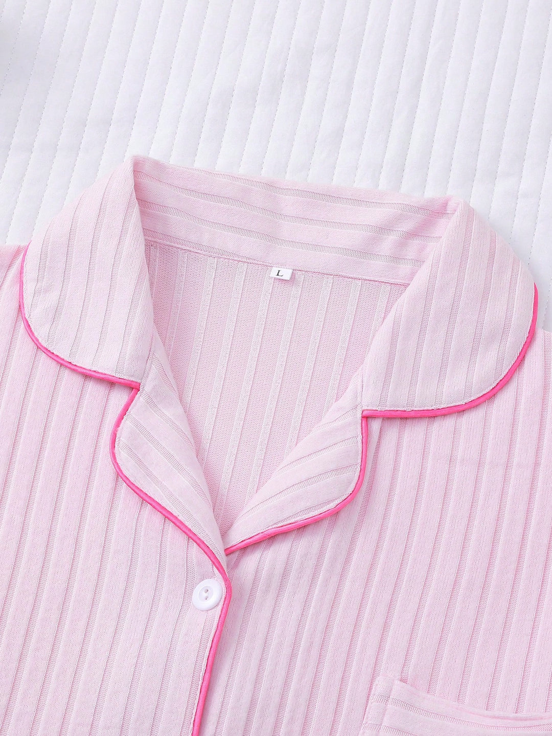Compleu pijamale SHIEN, roz