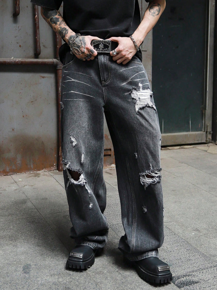 Jeans SHEIN, gri