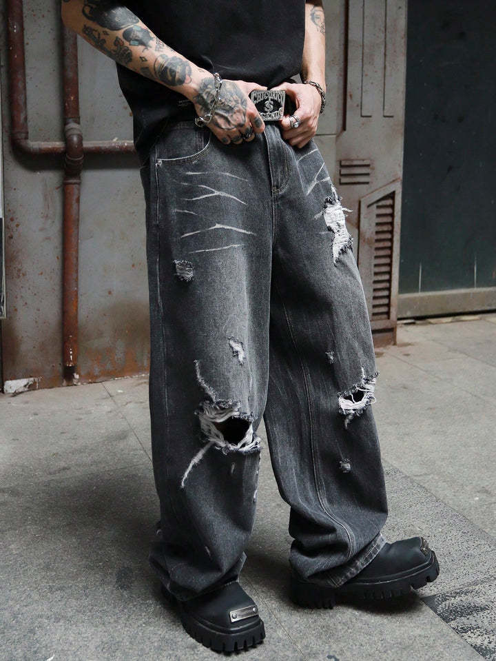 Jeans SHEIN, gri