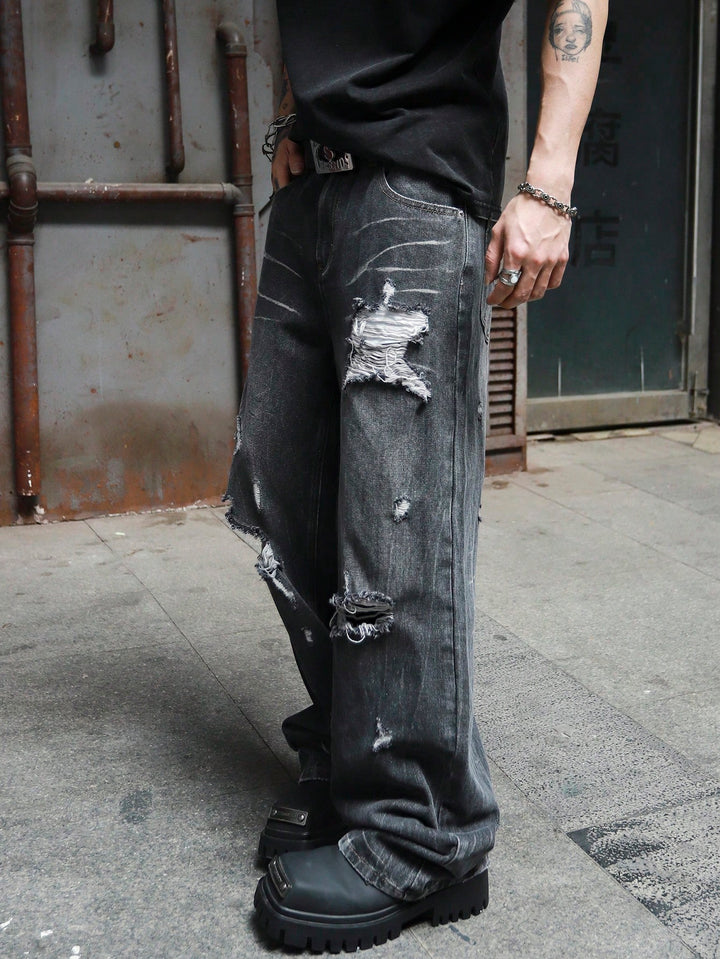 Jeans SHEIN, gri
