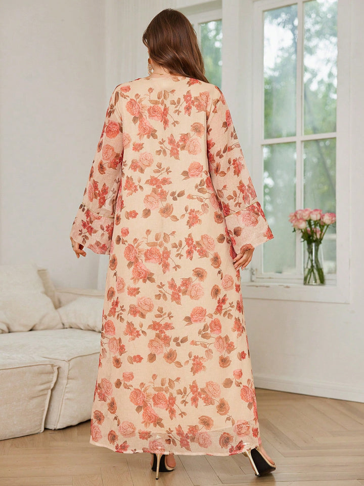 Rochie maxi SHEIN, mix culori