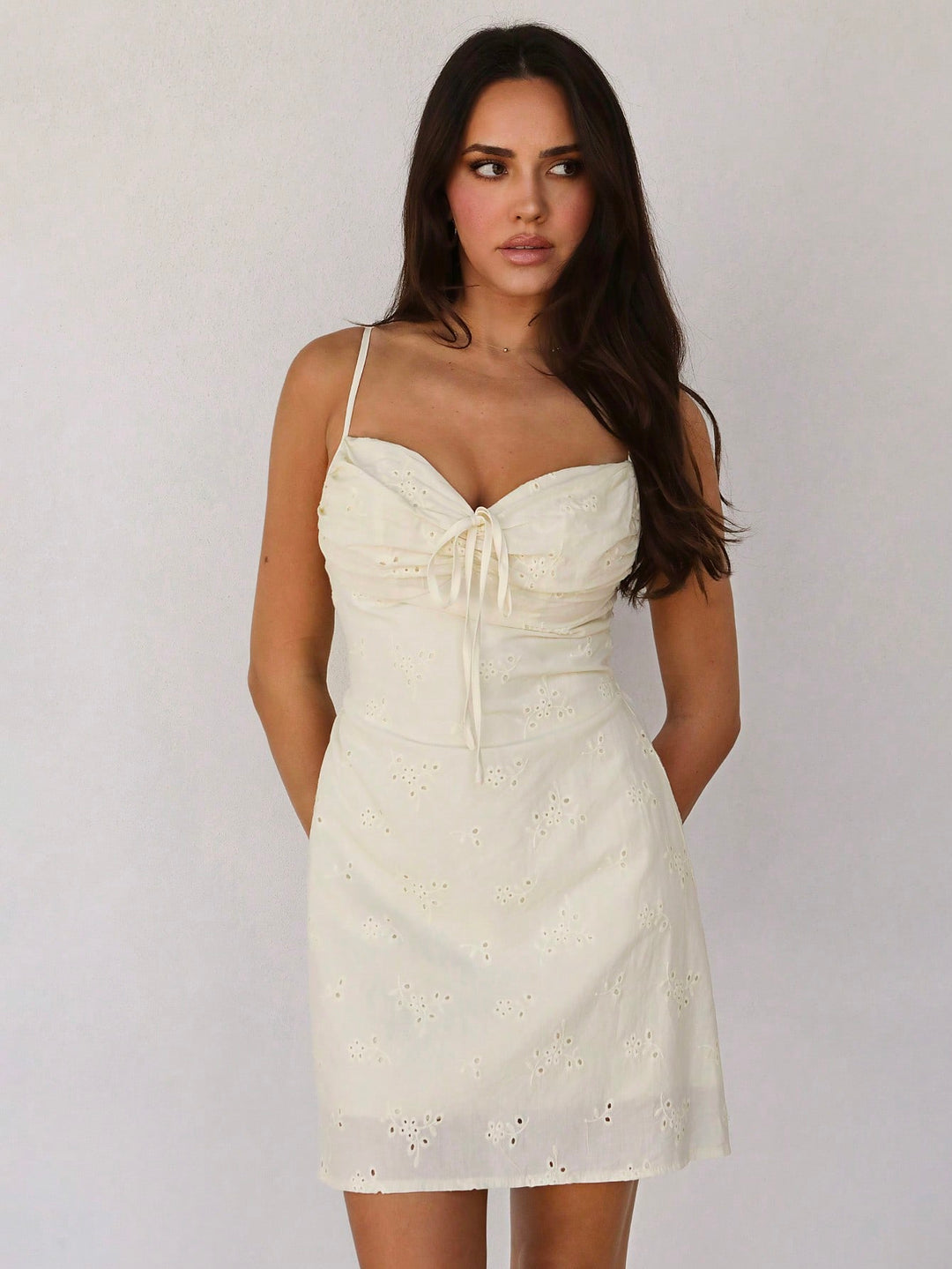 Rochie mini SHEIN, galben