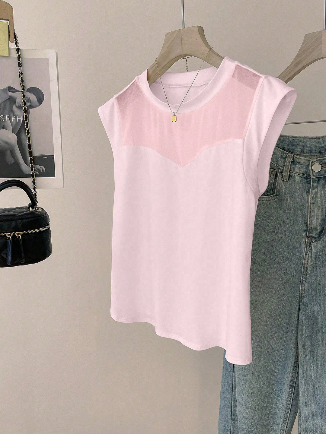 Tricou SHEIN, roz