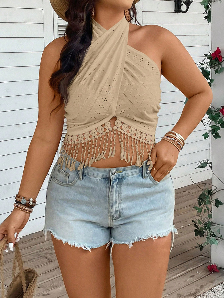 Top Shein, bej