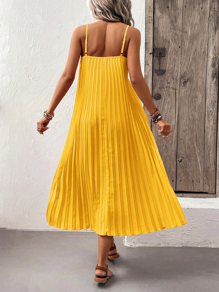 Rochie midi Shein, galben