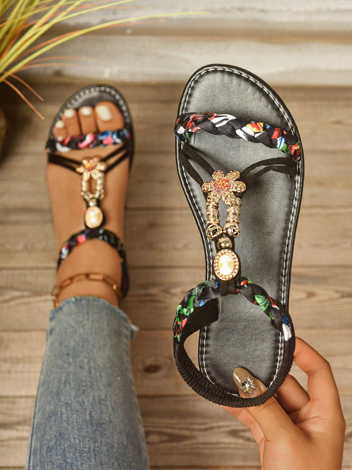 Sandale SHEIN, negru
