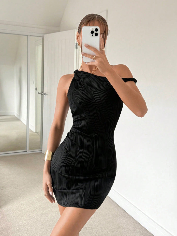 Rochie mini SHEIN, negru