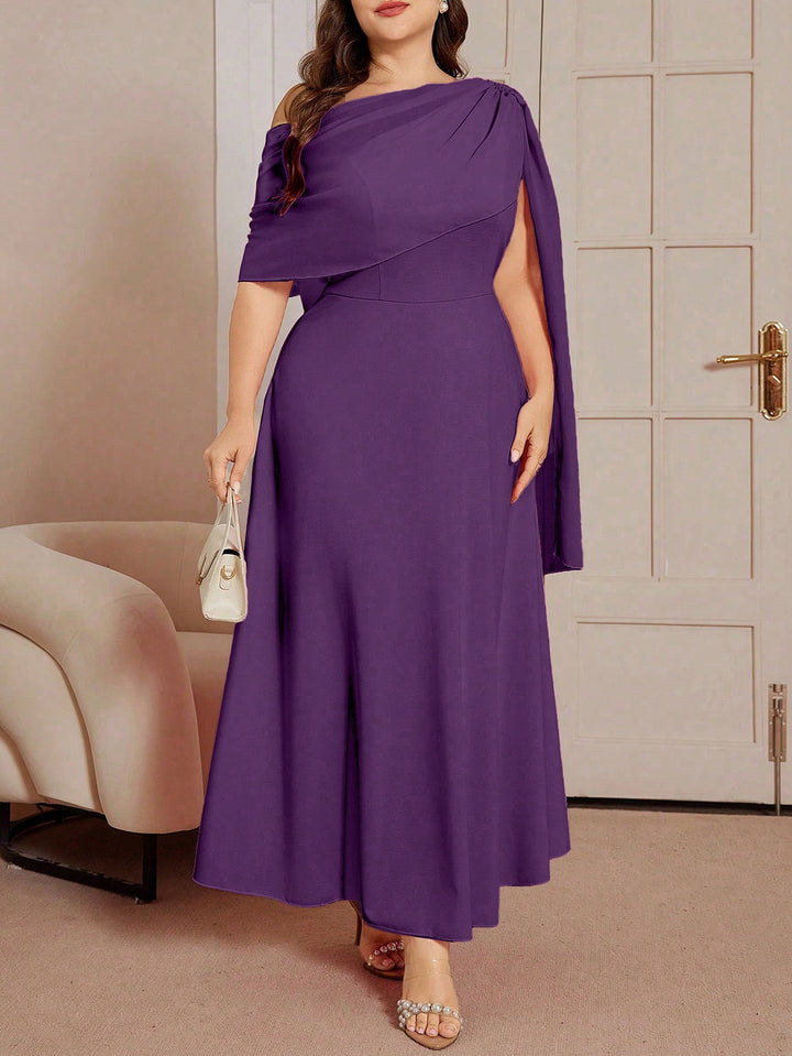 SHEIN midi ruha, lila