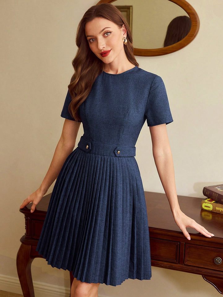 Rochie scurtă SHEIN, albastru
