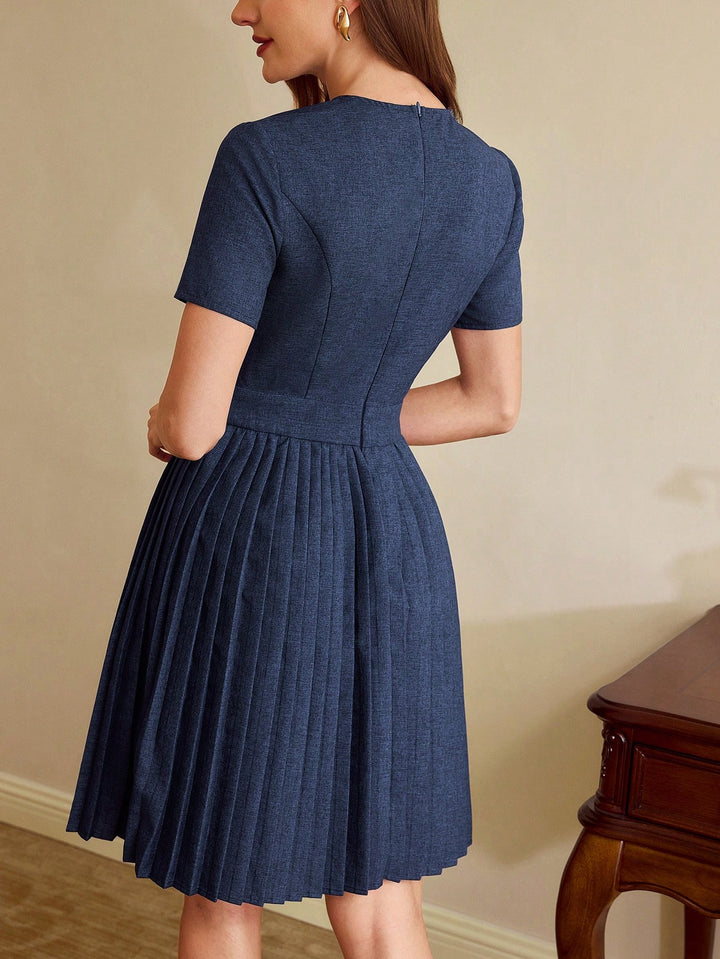 Rochie scurtă SHEIN, albastru