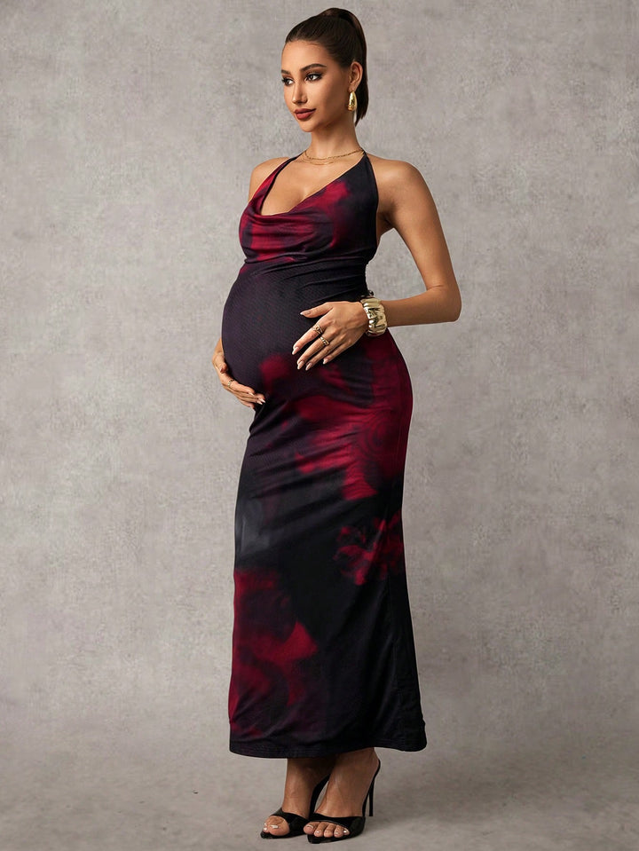 Rochie midi Shein, mix culori